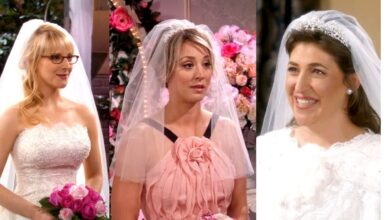 ALL Weddings Penny - Leonard Sheldon - Amy Howard - Bernadette The Big Bang Theory TBBT_R